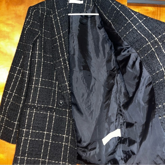 Shoedazzle Black Plaid Blazer - Picture 4 of 4
